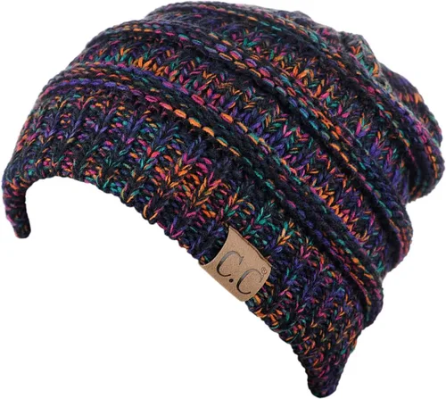 Miniatura 563 de C.C Trendy Warm Chunky Soft Stretch Cable Knit Beanie