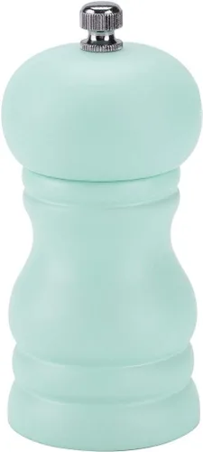 Miniatura 11 de uxcell Molinillo de sal y molinillo de madera de 4.5 pulgadas con grosor ajustable para condimentos, preparación de comidas, cocina, comedor