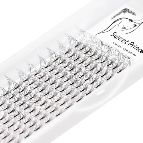 Miniatura 7 de 120 extensiones de pestañas postizas de 0.07 a 0.71 pulgadas para elegir abanicos de volumen 7D, grosor de 0.003 in, rizo D, injerto natural