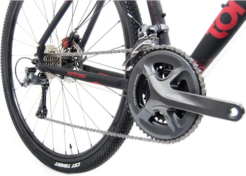Miniatura 4 de Tommaso Sentiero Sport Performance Aluminum Gravel Bike Shimano Claris 24 Speeds Road Bicycle Men Road Bikes for Men