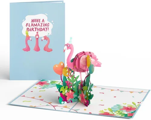 Miniatura 2 de Lovepop Tarjeta desplegable de cumpleaños para ella, él, hombres, mujeres, tarjetas de felicitación de animales 3D, cumpleaños, 5 x 7 pulgadas