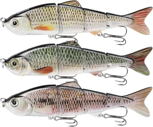 Miniatura 9 de GOTOUR Fishing Lures for Freshwater or Saltwater, Easy to Use for Family Fishing Beginner and Pros, Most Lifelike Jointed Swimbait，Slow Sinking Bass