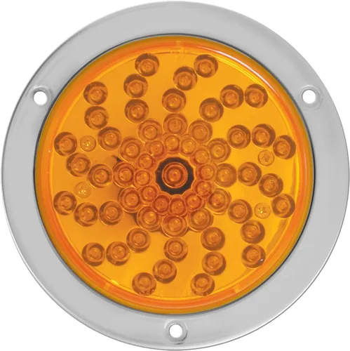 Miniatura 8 de Grand General 76728 - Luz LED (4 pulgadas Twister Red/Clear 61 - con ojal y coleta), 1 paquete Rojo (Red/Clear)