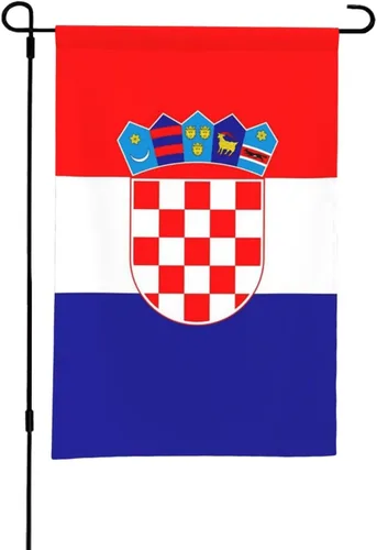 Miniatura 12 de Bonita bandera de jardín estadounidense de 12 x 18 pulgadas, banderas pequeñas de doble cara para decoración de interiores y exteriores