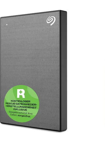 Seagate One Touch, 1 TB, cifrado de hardware activado por contraseña, disco duro externo portátil, disco duro externo portátil, PC, portátil y Mac,