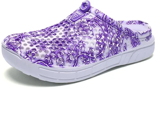 Miniatura 32 de CERYTHRINA Zuecos de jardín para mujeres, zapatos transpirables de secado rápido, sandalias, pantuflas, calzado de playa