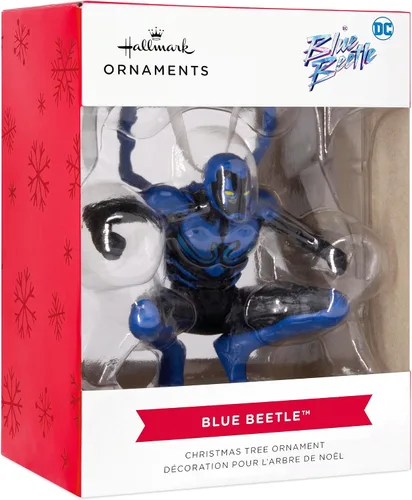 Miniatura 3 de Hallmark Adorno navideño de escarabajo azul DC