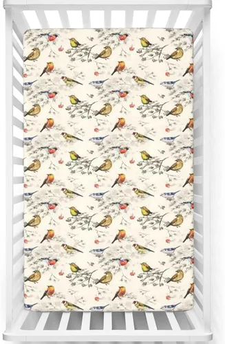 Miniatura 9 de Sábanas bajeras ajustables para cuna con temática de pesca, sábanas para colchón de cuna o sábana para cama infantil, multicolor, 24 x 38 pulgadas