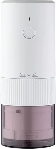 Molinillo de café eléctrico Molino automático de frijoles Molinillo portátil Molienda de cerámica ajustable Uso fácil