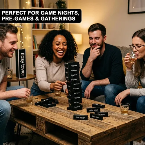 Miniatura 7 de Jenga Tipsy Tower, juego para beber