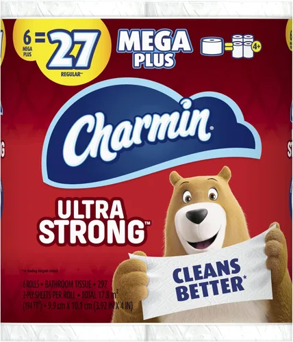 Miniatura 16 de Rollos dobles de papel higiénico ultra fuerte Charmin - 18