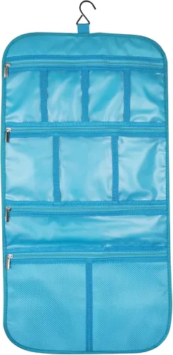 Freegrace Premium - Bolsa de aseo colgante de viaje - Bolsa organizadora de cosméticos, joyas, artículos de tocador y accesorios, tamaño grande,