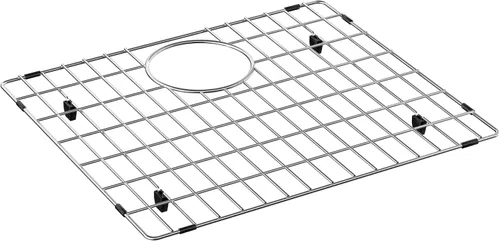 Protectores de fregadero, Rejilla inferior del fregadero de la cocina Acero inoxidable, Rejilla de fregadero Agujero de drenaje trasero