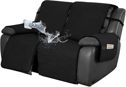 Miniatura 41 de Easy-Going Funda impermeable para sillón reclinable de gran tamaño con bolsillo, 1 funda de sofá reversible para sillón reclinable, protector
