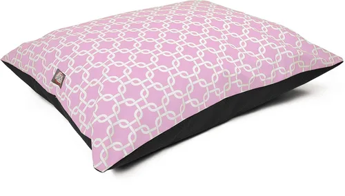 Miniatura 51 de Majestic Pet Cama rectangular para perros tamaño mediano, lavable, cama antideslizante y cómoda para mascotas, cama para jaula para perros, almohada