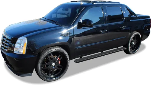 Miniatura 6 de APS Estribos (barras laterales y escalones laterales) compatibles con Cadillac Escalade EXT 2002-2013