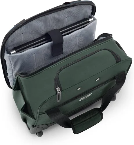 Miniatura 11 de DELSEY Paris Sky Max 2.0 Softside - Equipaje debajo del asiento de dos ruedas, forro polar verde con licencia oficial de star wars silent one crew.