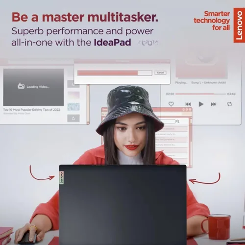 Miniatura 3 de Lenovo IdeaPad - Computadora portátil de 15,6 pulgadas con Microsoft 365 Hogar y Negocios • 8 GB de RAM • SSD PCIe de 256 GB • Intel Core • Wi-Fi 6