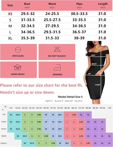 Miniatura 4 de Madam Uniq Vestido de vendaje para mujer, hombros descubiertos, entallado, para club, boda, fiesta, cóctel, vestidos sexys