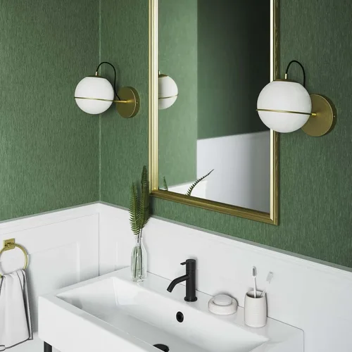 Miniatura 7 de Modway EEI-5308-OPA-GLD Aplique de pared Hanna, ópalo