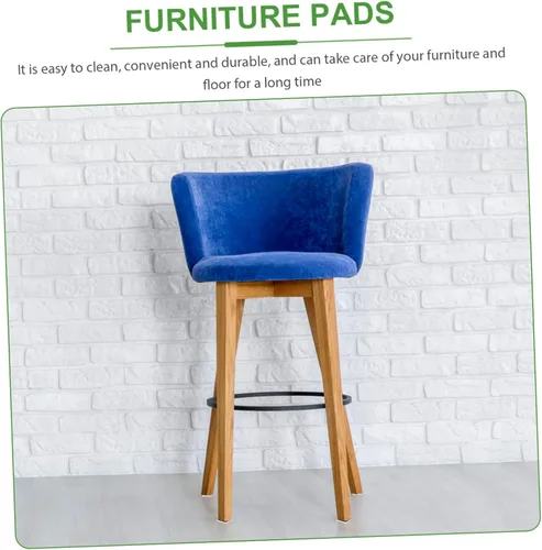 Miniatura 9 de OSALADI 20 piezas autoadhesivas deslizantes para muebles, resistentes a los arañazos, tapas de patas de mesa para sillas y protectores de suelo que