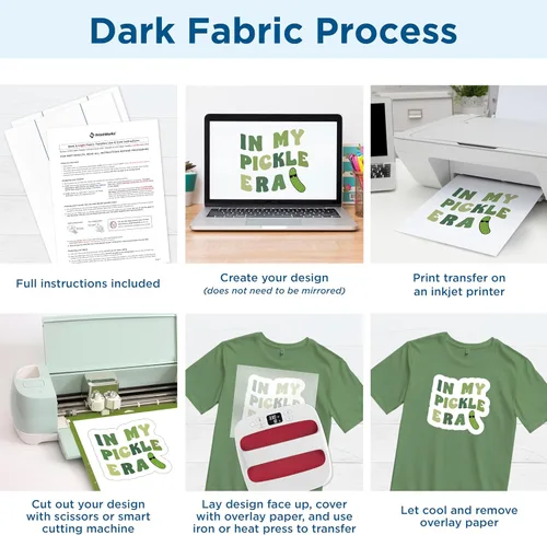 Miniatura 3 de Printworks - transferencias de impresiones por inyección de tinta, para camisetas oscuras