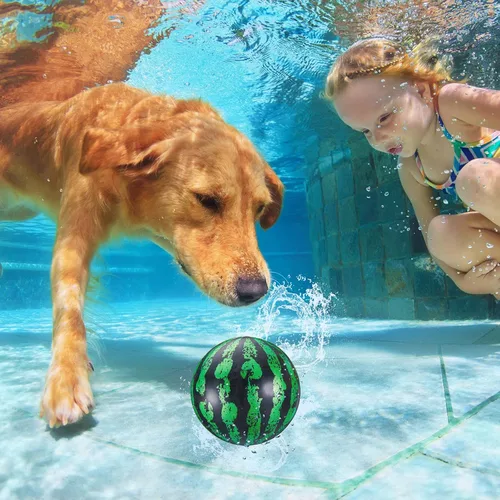 Miniatura 5 de Juego de pelota de piscina - Pelota de piscina de 9 pulgadas Juguetes inflables de piscina con adaptador de manguera, juego de piscina