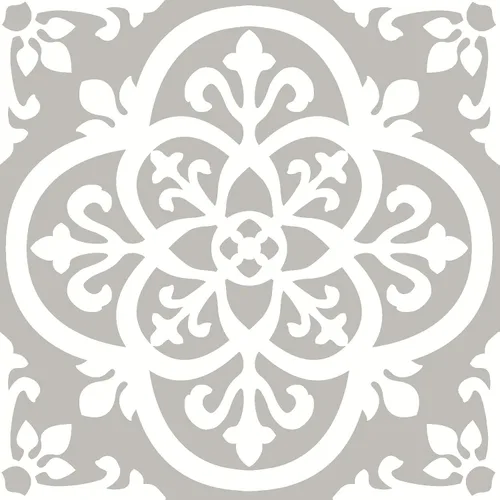 Miniatura 11 de FloorPops Azulejos góticos adhesivos para el suelo, FP2475, color negro