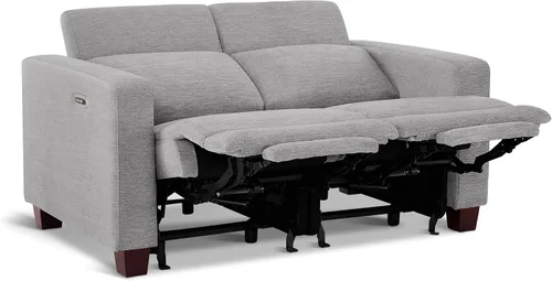 Miniatura 17 de MCombo Sofá Reclinable de 88.6'', Sofá Reclinable Eléctrico Wall Hugger con Reposacabezas Ajustable, Puertos de Carga USB A y C, Patas de Madera