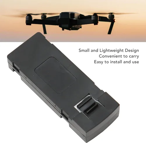 Miniatura 3 de Baterías recargables de 3.7 V 1800 mAh para H1 S9 K7 Ky603 Ky605, 1080p HD Dual Cámara RC Quadcopter repuesto piezas de repuesto (1 unidad)