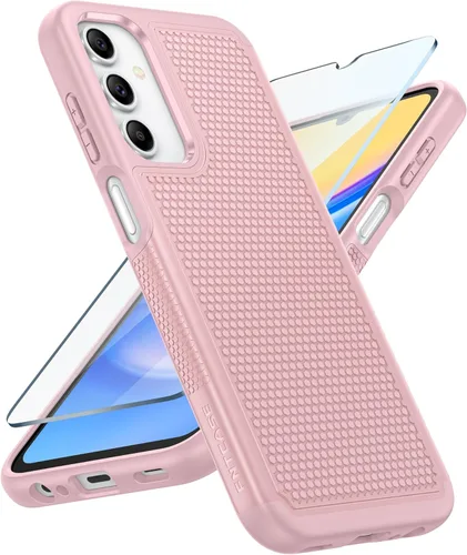 Miniatura 89 de FNTCASE Funda para teléfono Galaxy A14-5G: protección contra caídas de grado militar Samsung A14 5G, probada contra caídas de 14 pies, protector