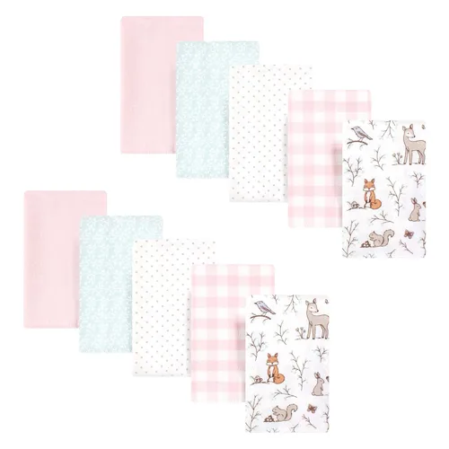 Miniatura 91 de Hudson Baby - Paños unisex de franela de algodón para bebé, bosque, talla única