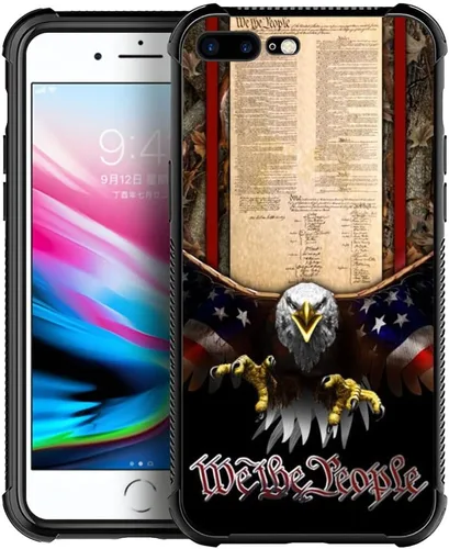 Miniatura 26 de DJSOK Compatible con iPhone 13 Funda, Diseño con Patrón Parachoques Trasero Anti Arañazos Esquinas Reforzadas TPU Suave Caver, Fundas para Hombres