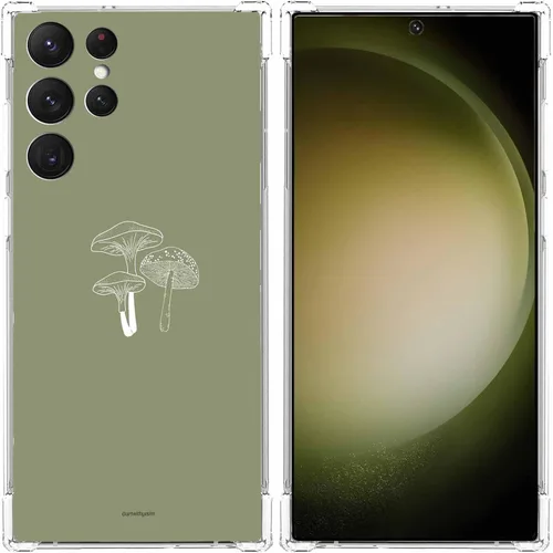 Miniatura 66 de Funda estética de collage para Samsung Galaxy S23 Ultra, patrón de citas positivas, funda de TPU suave de moda compatible con Galaxy S23 Ultra