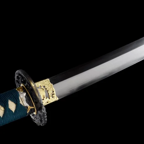 Miniatura 4 de JIHPEN sword, Espada Katana de alto rendimiento. Espada samurai, acero T12. Muy afilada, 41 pulgadas