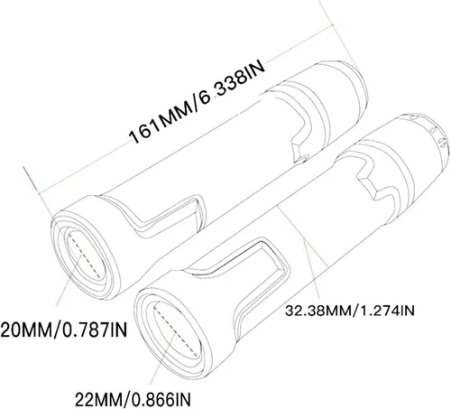 Miniatura 4 de Para BMW F650G motocicleta 7/8" 0.866 in Agarradera antideslizante manillar manillar manillar moto Grips End F650 GS F 650 GS 2008-2021