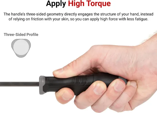 Miniatura 3 de TEKTON - Juego de llaves de tuercas de alto torque con revestimiento de óxido negro, 6 piezas (1/4-3/8 pulg., 7-10 mm) DHD91301 Fabricado en EE.