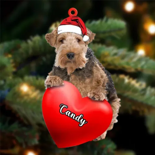 Miniatura 126 de Adornos de Navidad personalizados para perros, nombre personalizado, adorno de Malamute de Alaska, adornos acrílicos, regalos de Navidad, amantes