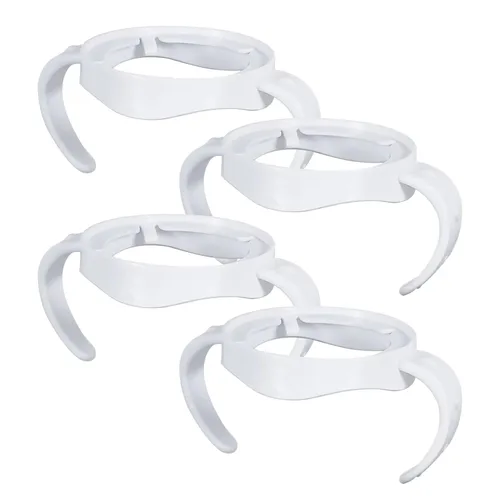 Miniatura 8 de Paquete de 2 asas de biberón compatibles con biberones Philips Avent, soporte para biberones, color blanco 2 Pack blanco