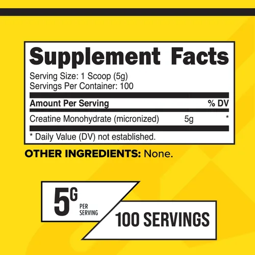 Miniatura 2 de Primaforce Monohidrato de creatina micronizada en polvo 17.64 oz (1.1 libras)