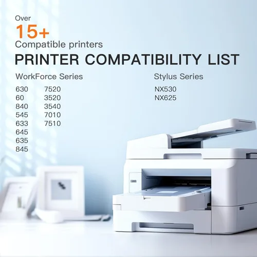 Miniatura 4 de E-Z Ink Cartuchos de tinta remanufacturados de repuesto para 127XL para usar con Epson NX530 625 WF-3520 WF-3530 WF-3540 WF-7010 WF-7510 7520 545