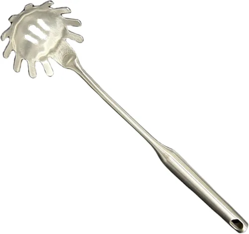 Miniatura 12 de Cuchara de arroz, cuchara de acero inoxidable, espátula para servir, cucharón, utensilio de cocina para restaurante y hogar, mango a prueba