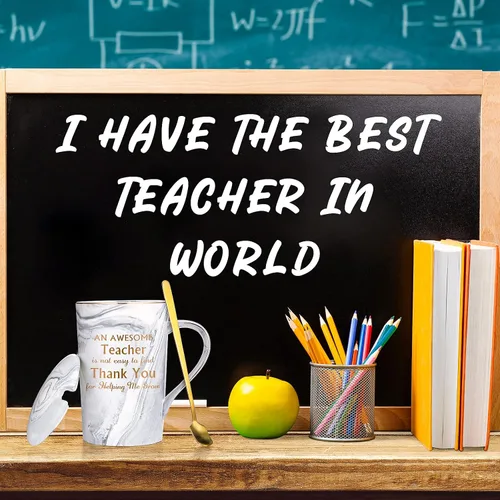 Miniatura 3 de Geiserailie Regalo de agradecimiento para profesores para mujeres, divertido taza de café de graduación de agradecimiento para profesores, taza