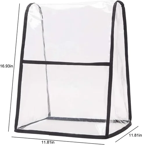 Miniatura 2 de Cubierta transparente para batidora, fundas para batidora Kitchenaid Hamilton, cubierta antipolvo se adapta a todos los modelos de cabezal