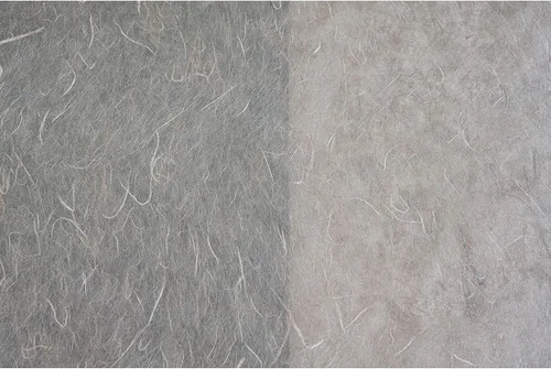 Miniatura 3 de Papel de morera coreano HanJi con textura de fibra natural, envoltura de regalo, papel tapiz decorativo UnYong-Ji rollo marrón 21.3 in x 65.6 ft