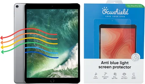 Miniatura 18 de Ocushield Protector de pantalla de vidrio templado antiluz azul para Apple iPad Mini 1/2/3 (7.9") - Filtro de luz azul para iPad - Anti reflejo