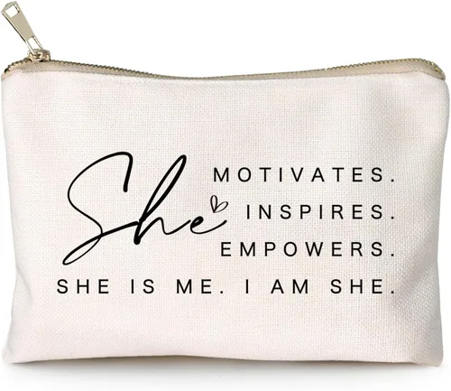 Miniatura 14 de Maybe I Can't Stop The Downpour - Bolsa de cosméticos, regalos para hermanas de Tough Times, regalo para amigas necesitadas, apoyo de amistad