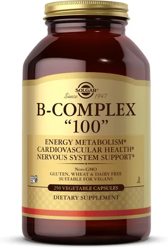 Miniatura 8 de Solgar B-Complex Cápsulas de 100 Vegetable Promueve el metabolismo Energía, E1150, 1, 1