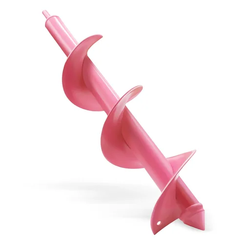 Miniatura 11 de TCBWFY Broca de barrena de 24 pulgadas para plantar - Mango largo de 1.2"x24" Plantadora fácil Barrena de jardín - Barrenas para bulbos y plantas