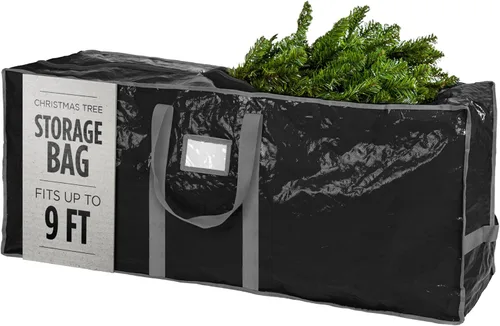 Miniatura 21 de Bolsa de almacenamiento para árbol artificial de Navidad, de gran capacidad Rojo